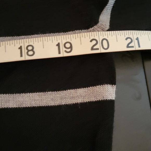 Jack & jones  stripes slim fitting vneck button front cardigan - Picture 3 of 14